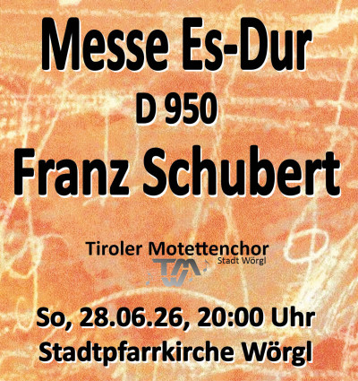 Messe Es-Dur - Franz Schubert | Bildrechte: Tiroler Motettenchor