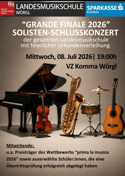 Grande Finale - Solistenschlusskonzert