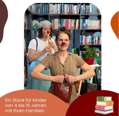 Lesezeit mit Jessi & Konstanze | Bildrechte: (c) Buechereiclown