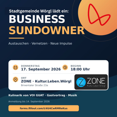 Business Sundowner in der Zone