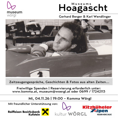 Museumshoagascht mit Gerhard Berger