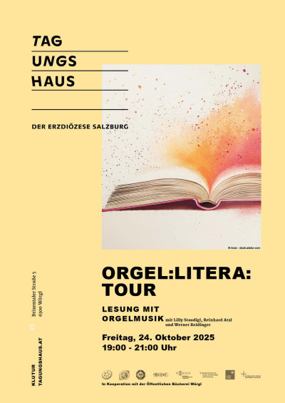 ORGEL:LITERA:TOUR - Lesung mit Orgelmusik | Bildrechte: Anan_AdobeStock