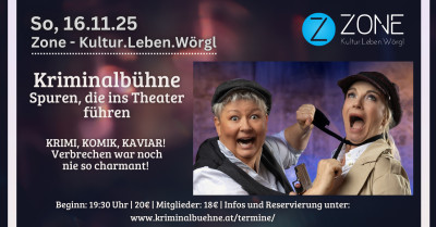 Kriminalbühne - Spuren die ins Theater führen